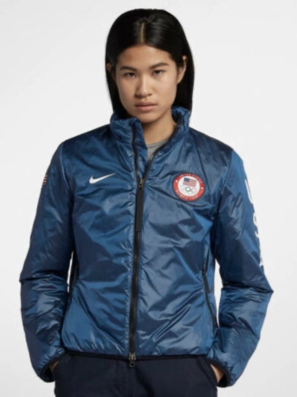 NikeLab x Team USA Olympic Summit jacket Women’s Size M Blue